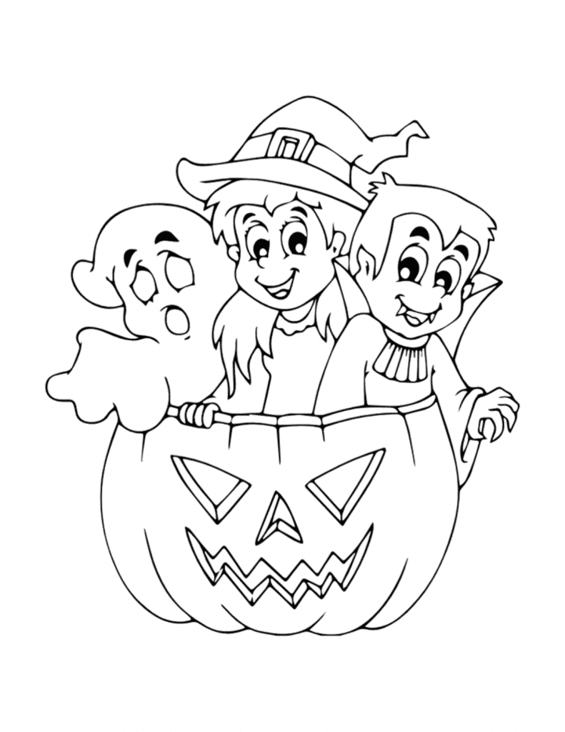 halloween coloring pages printable jpg