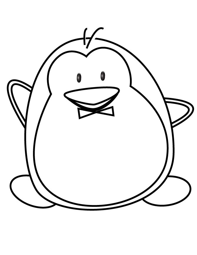 Penguin Coloring Pages Printable 17