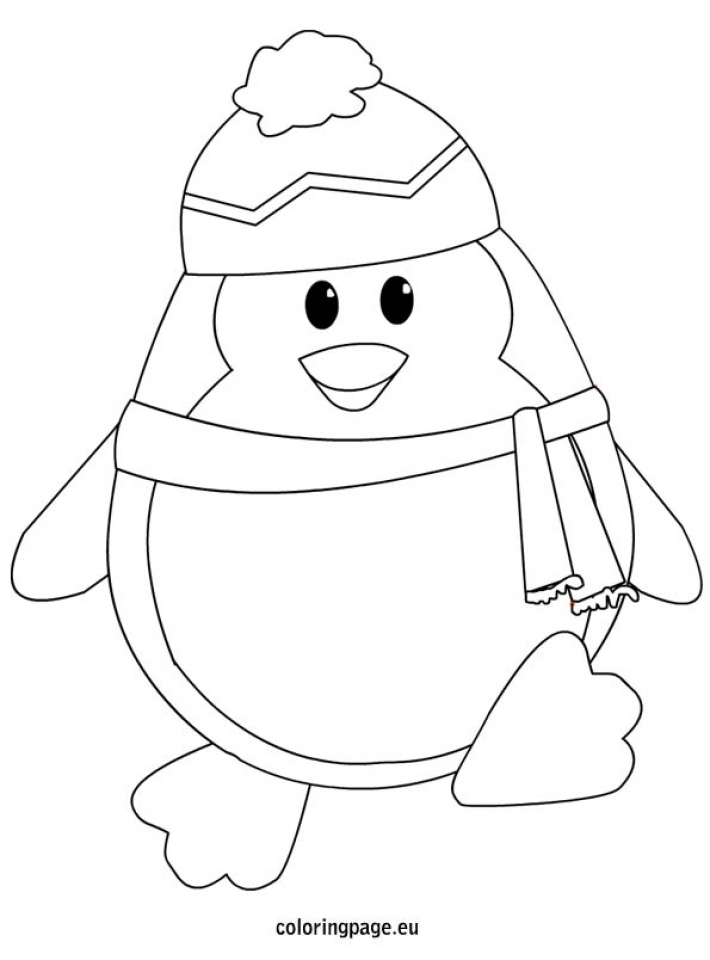 Penguin Coloring Pages Printable 20