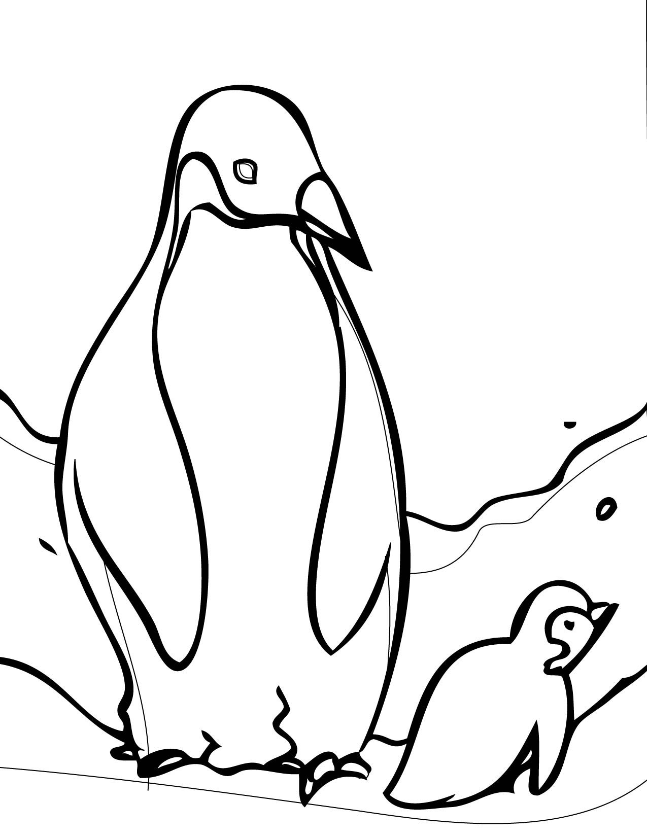 Penguin Coloring Pages Printable 24