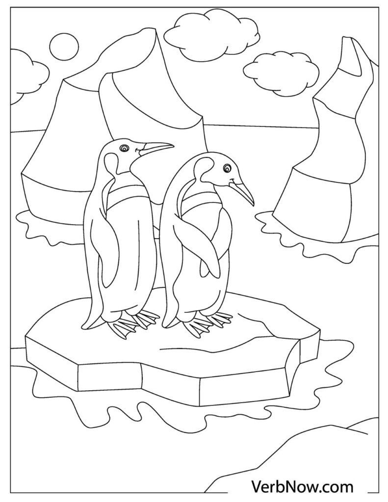 Penguin Coloring Pages Printable 35