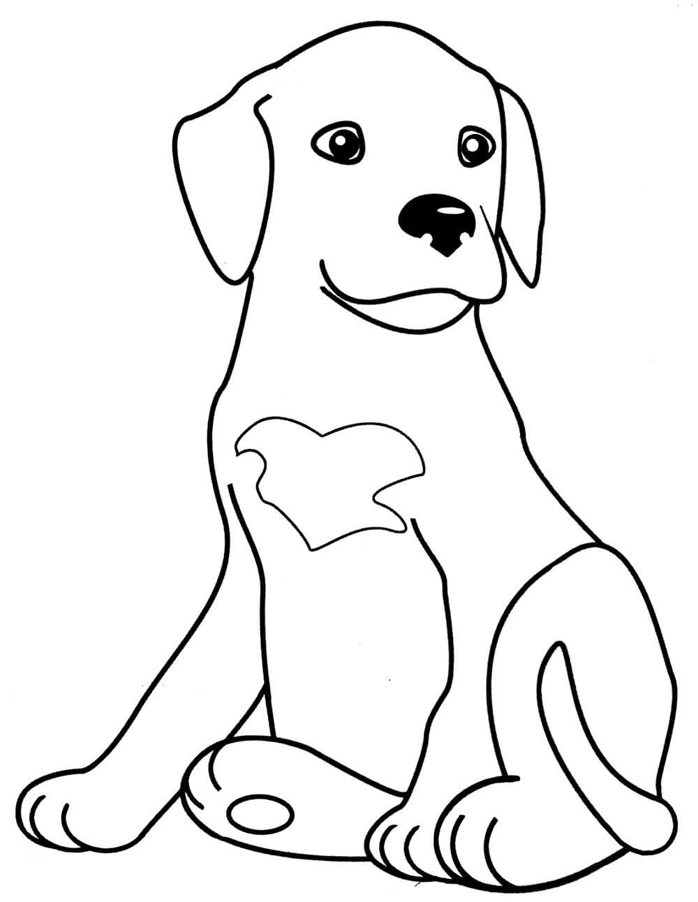 Puppy Coloring Pages Printable 13