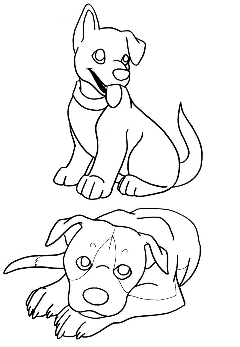 Puppy Coloring Pages Printable 14