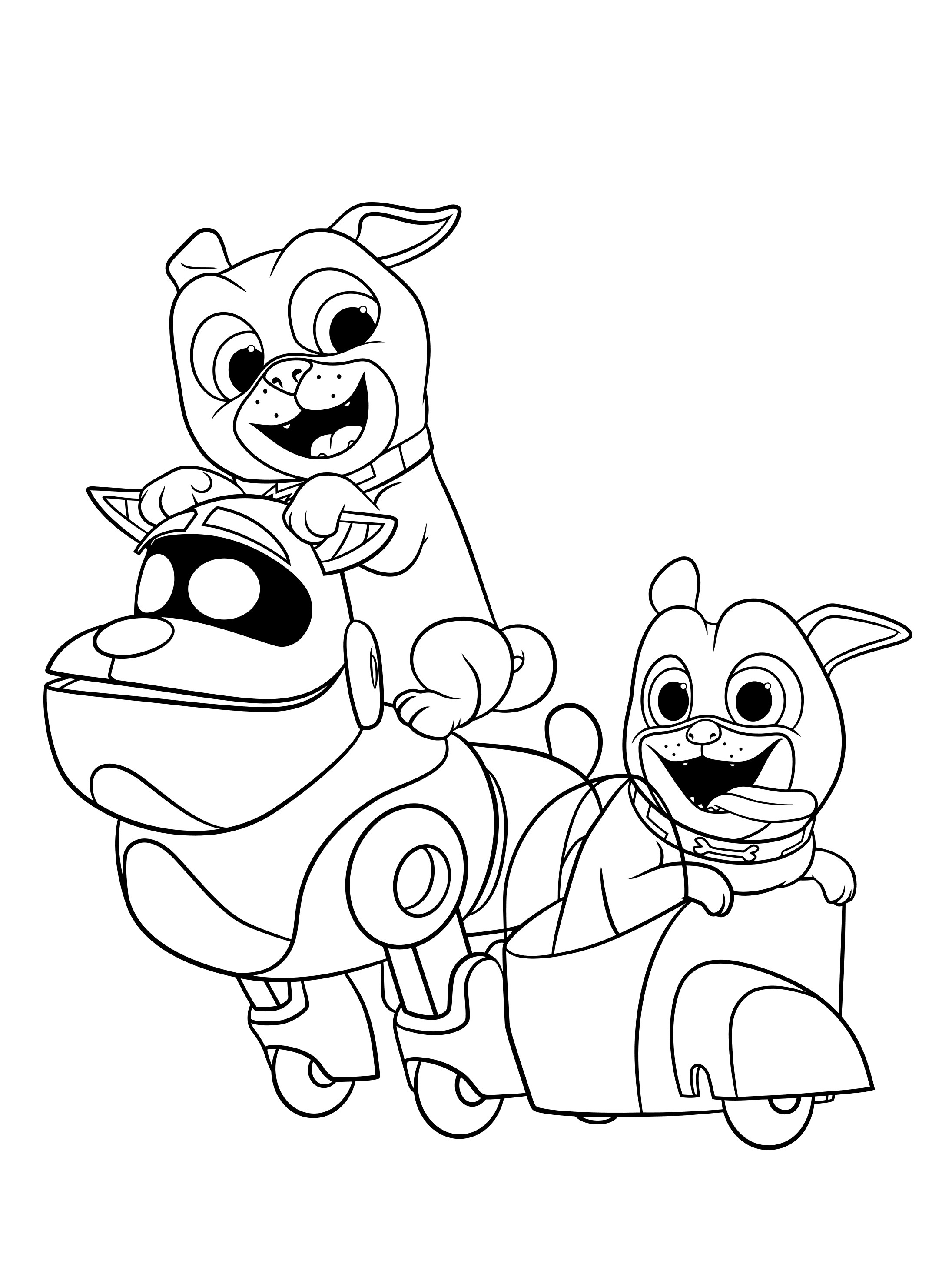 Puppy Coloring Pages Printable 17