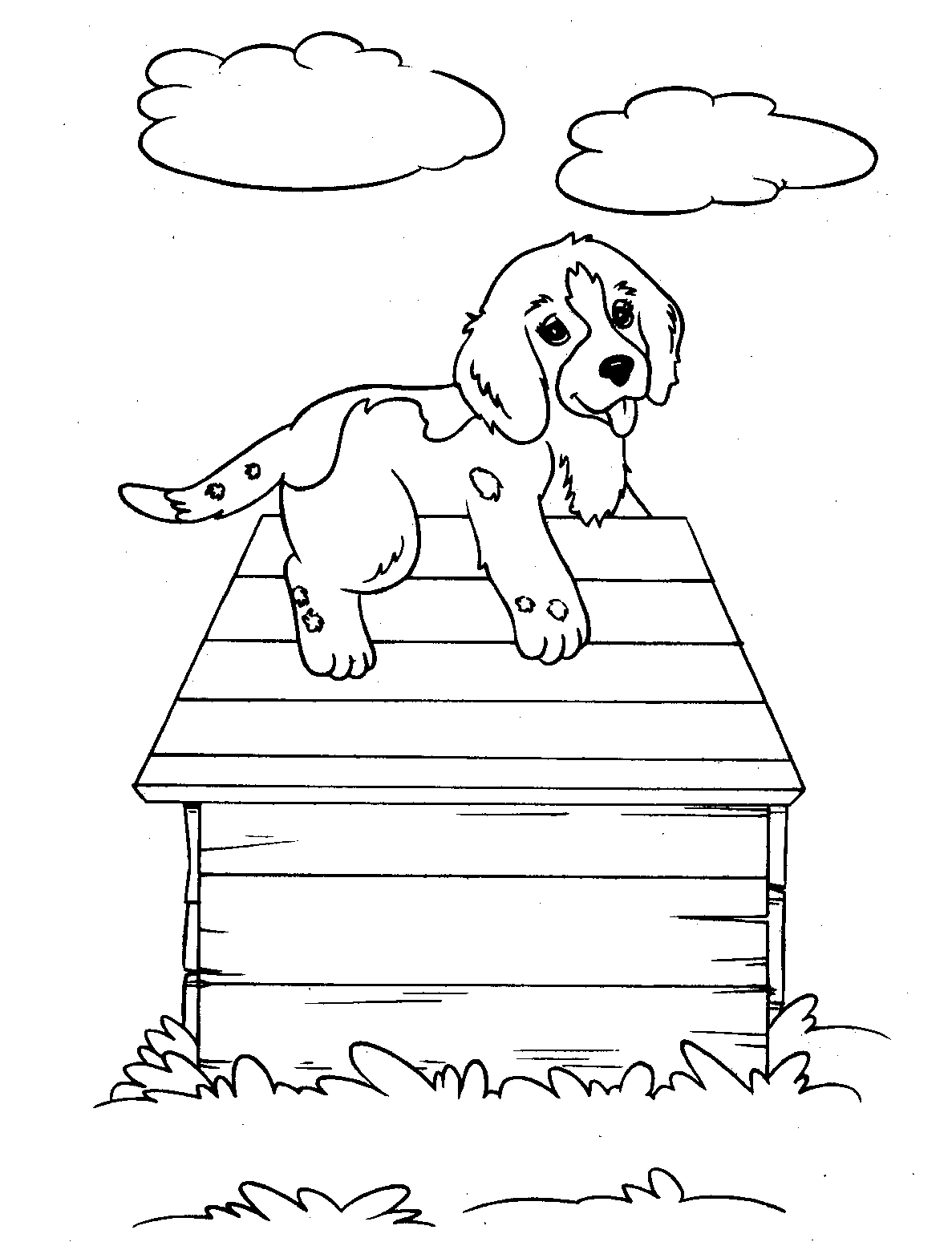 Puppy Coloring Pages Printable 31