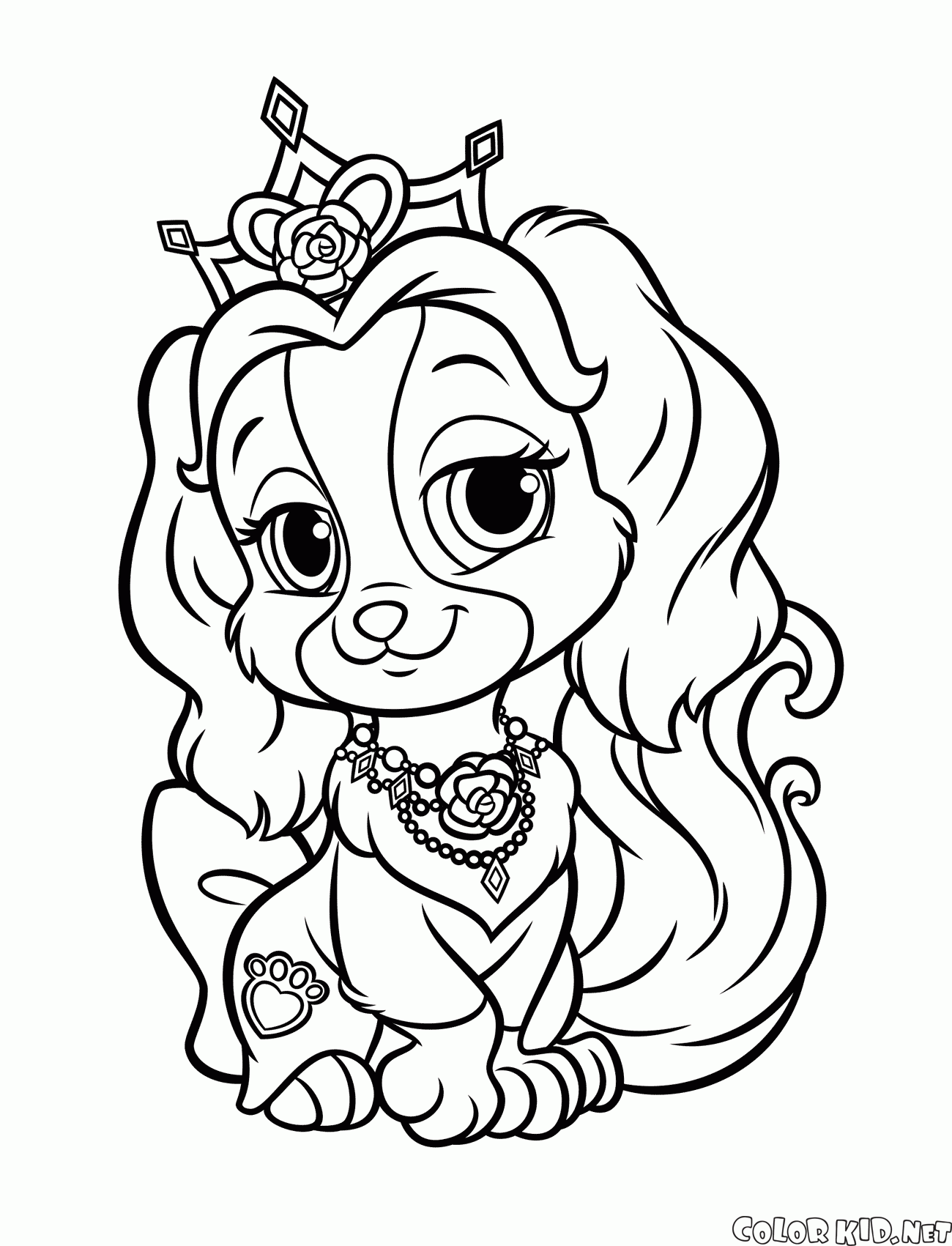 Puppy Coloring Pages Printable 32