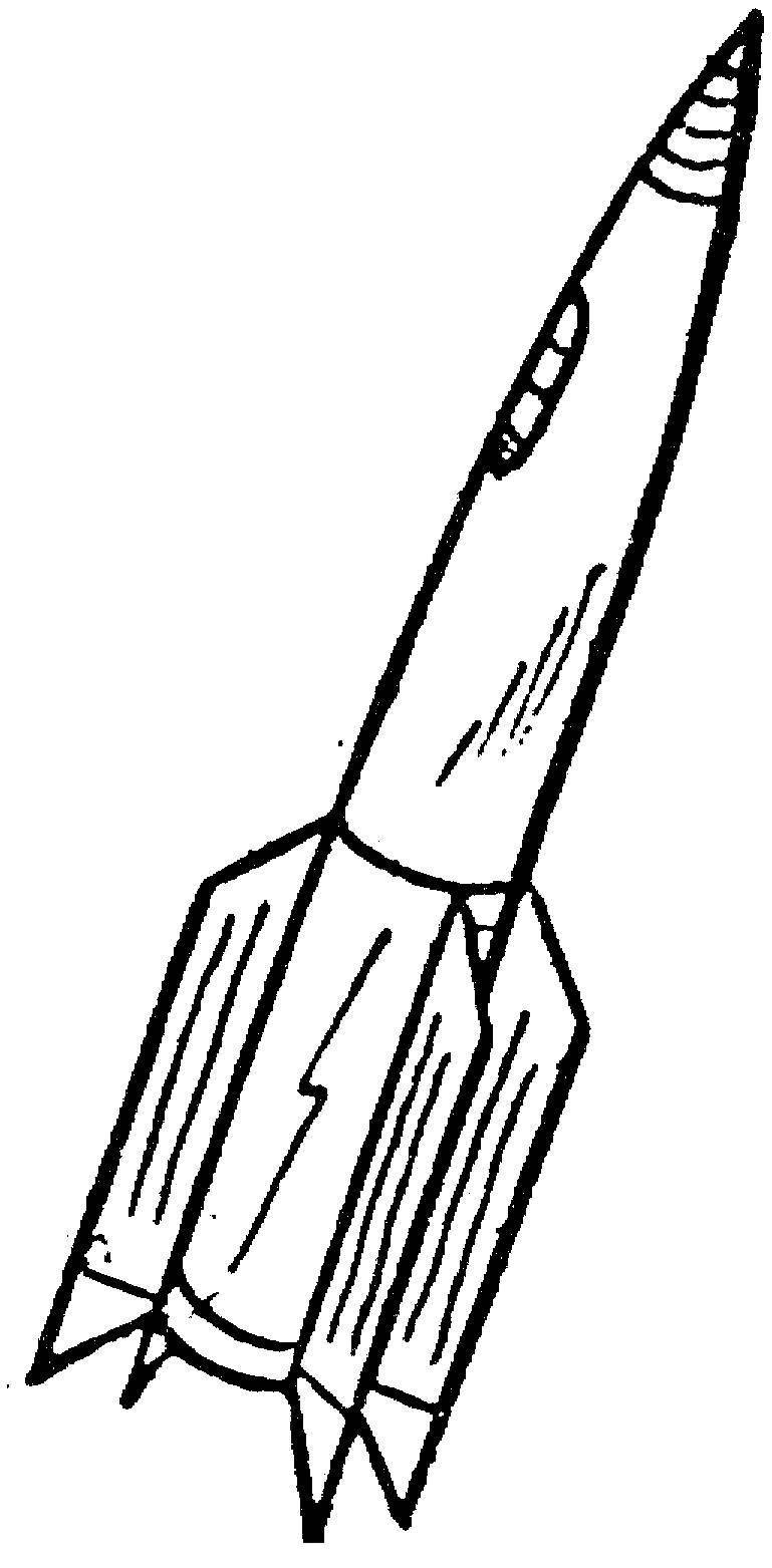 Rocketing Rocket Coloring Pages Printable 21