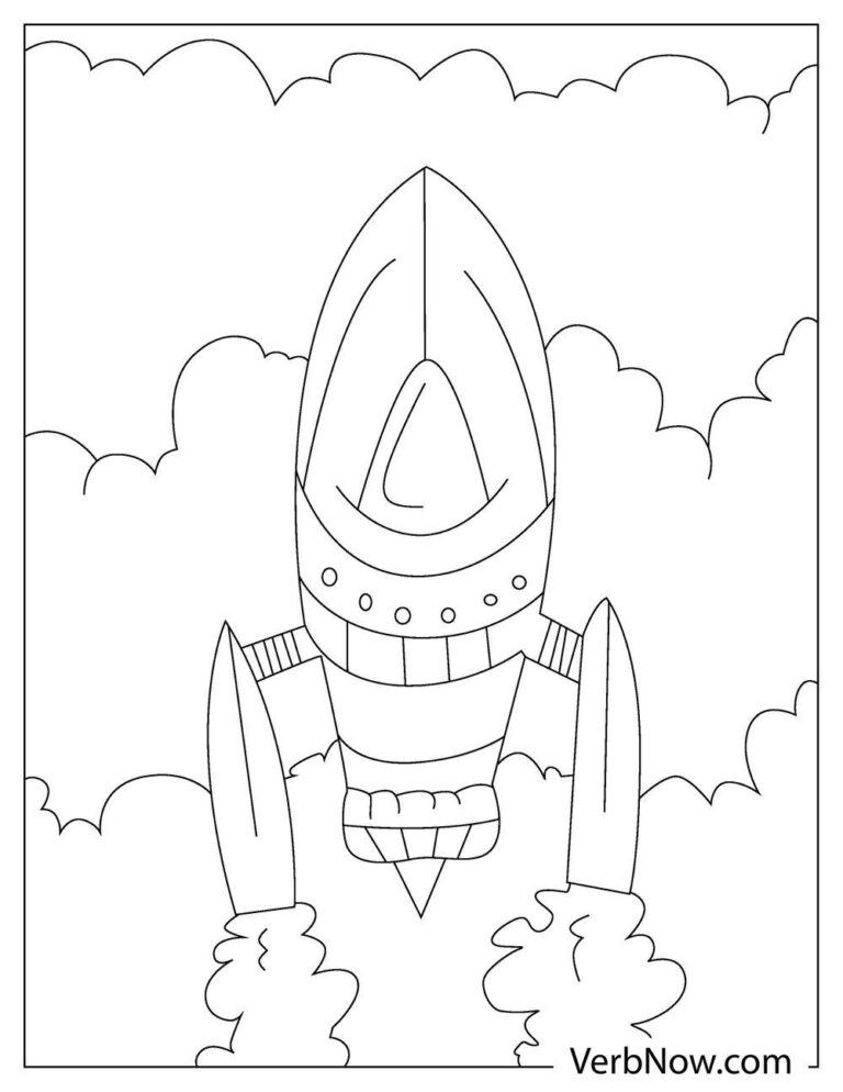 rocketing rocket coloring pages printable jpg