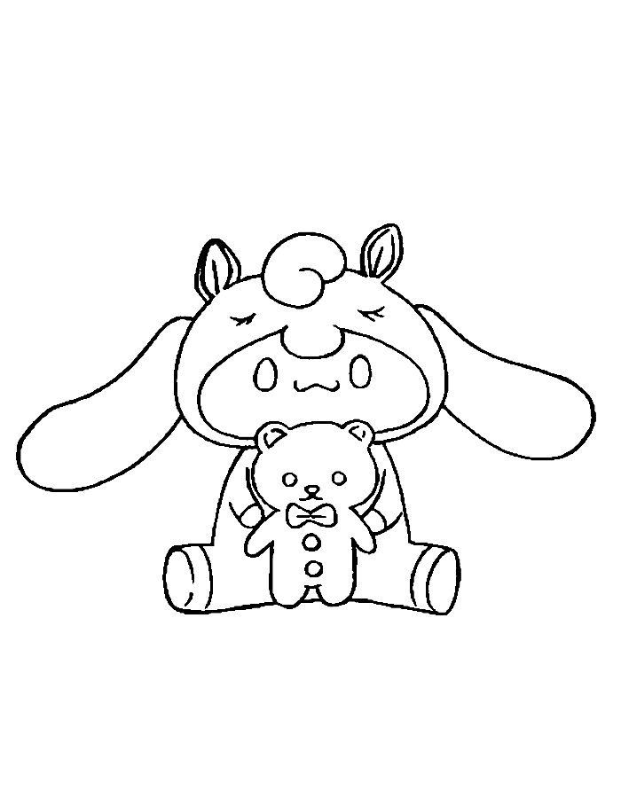 30 Cinnamoroll Coloring Pages Printable 22