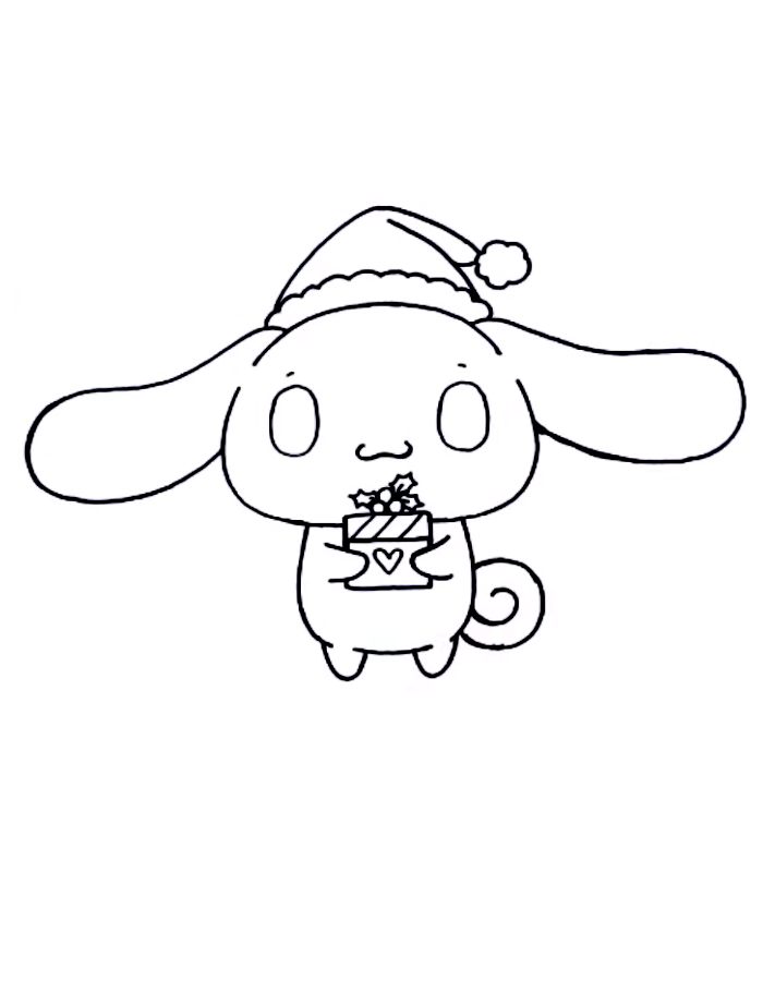 cinnamoroll coloring pages printable jpg