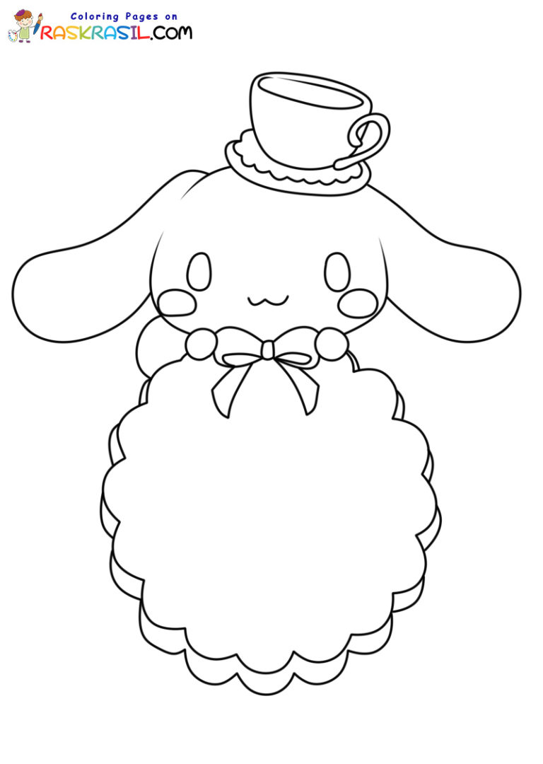 30 Cinnamoroll Coloring Pages Printable 28