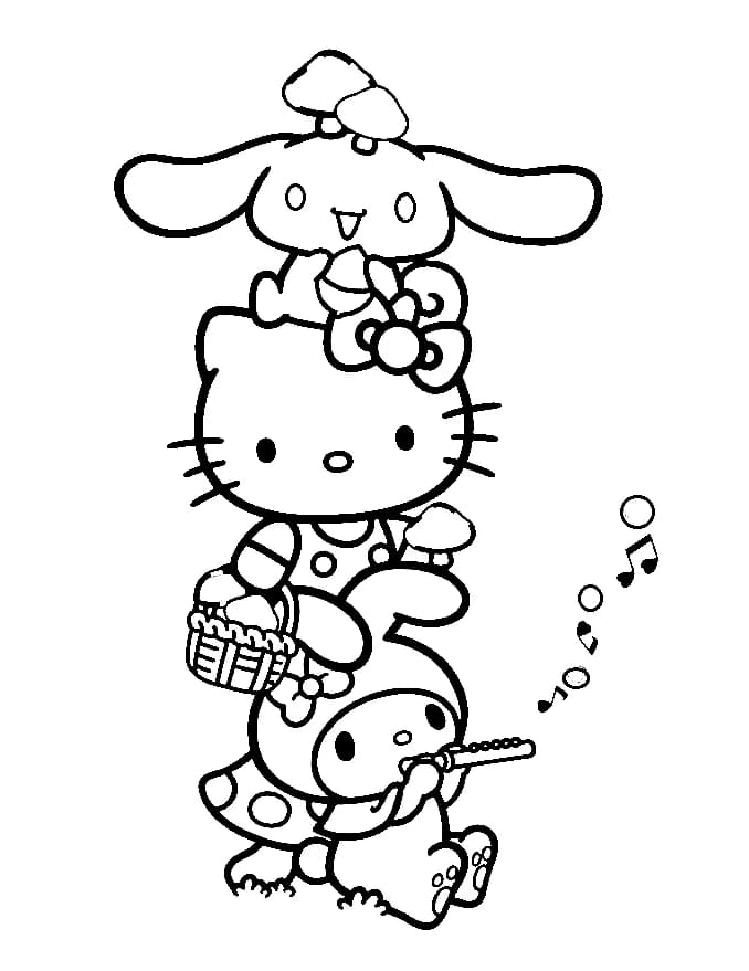 30 Cinnamoroll Coloring Pages Printable 35