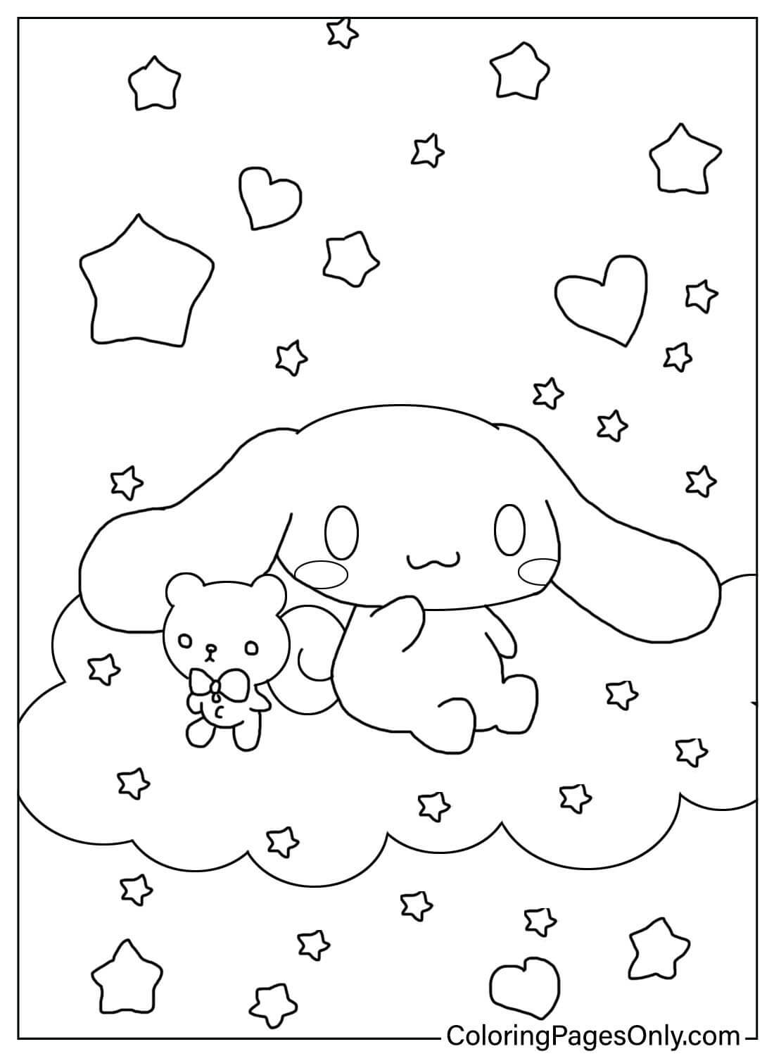 30 Cinnamoroll Coloring Pages Printable 4