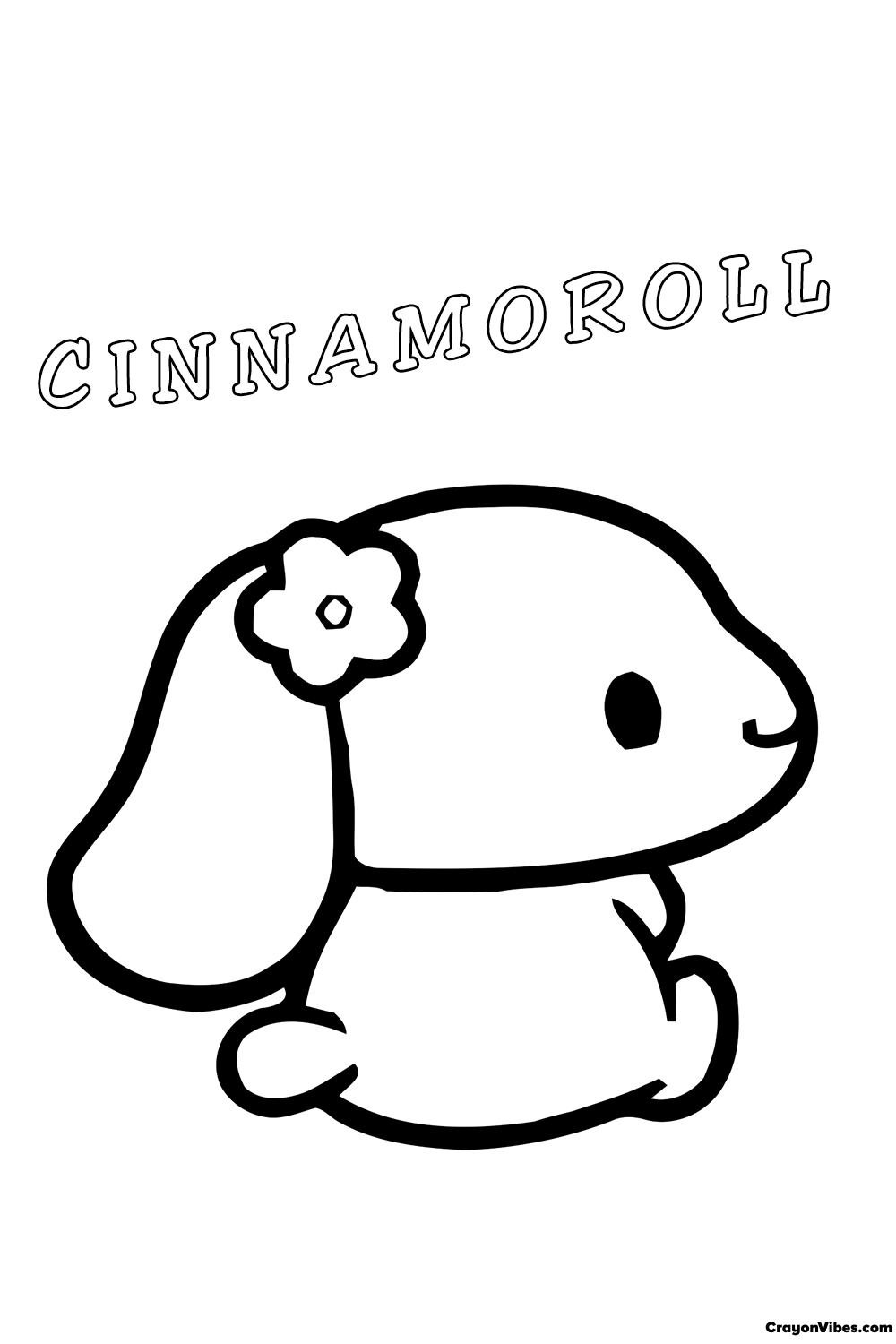 30 Cinnamoroll Coloring Pages Printable 9