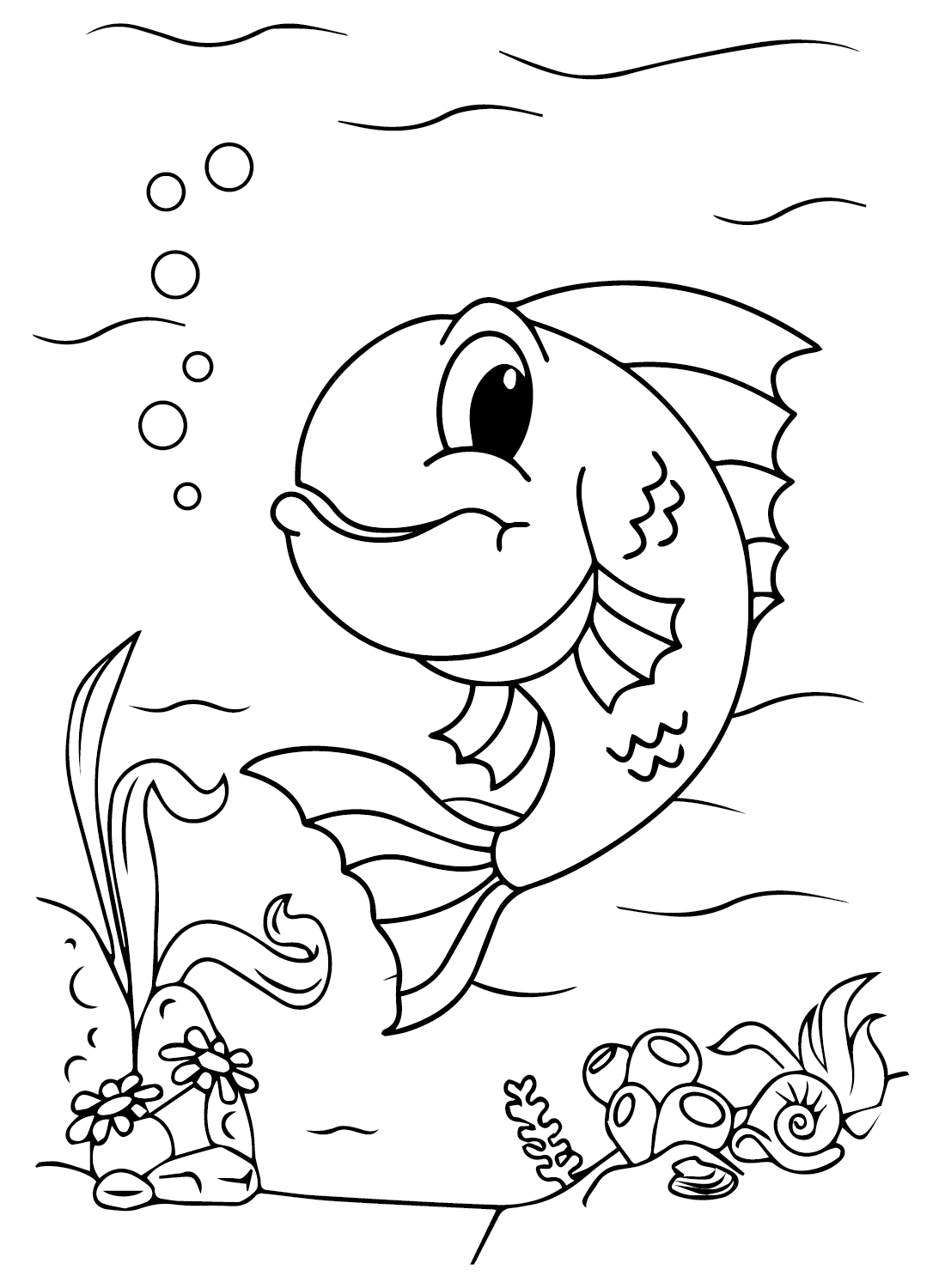 30 Ferocious Piranhas Coloring Pages Printable 10