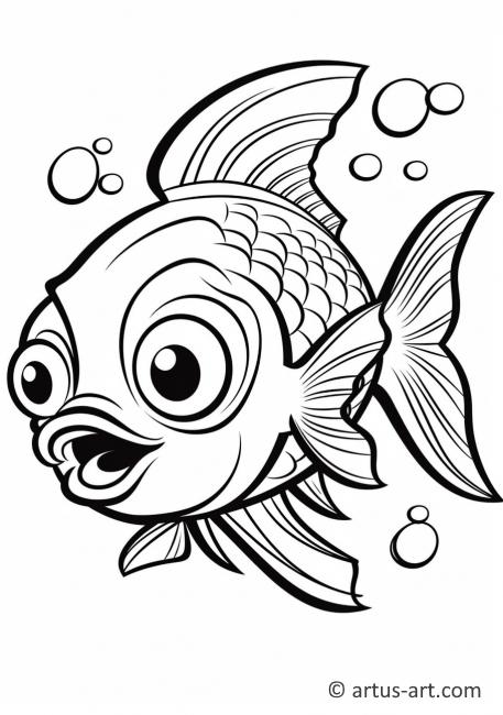 30 Ferocious Piranhas Coloring Pages Printable 4