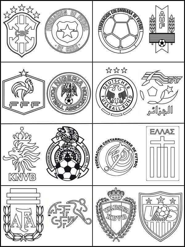 football team logos coloring pages printable jpg