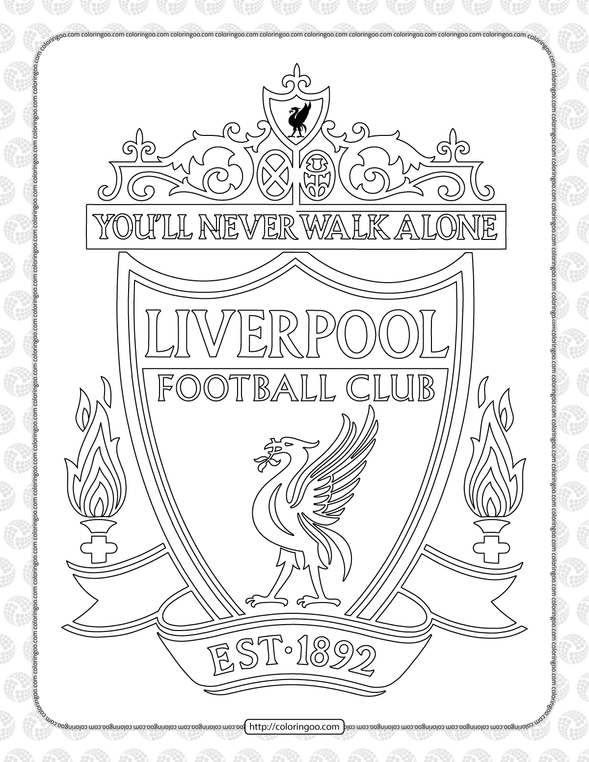 30 Football Team Logos Coloring Pages Printable 32