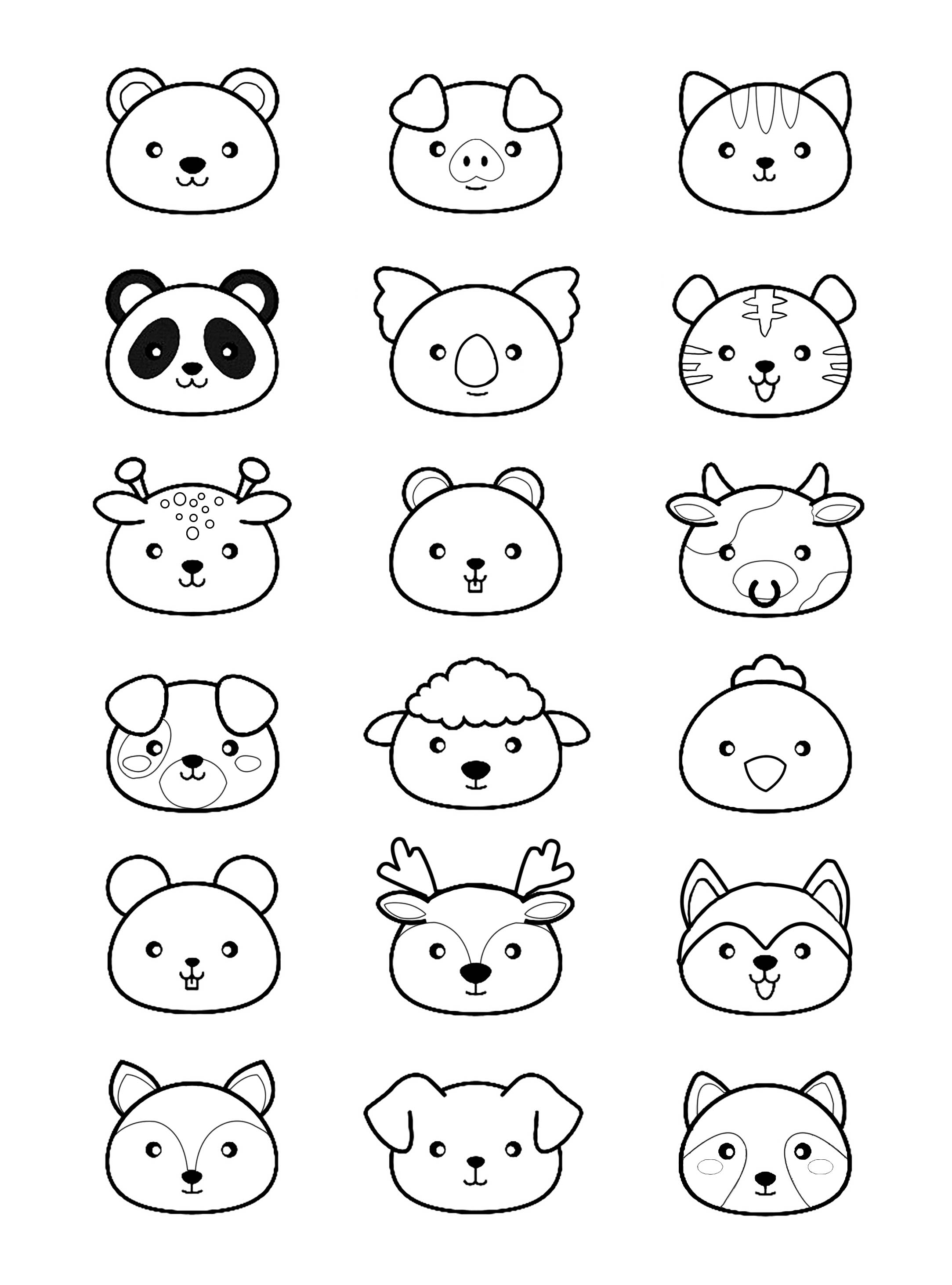 kawaii coloring pages printable jpg