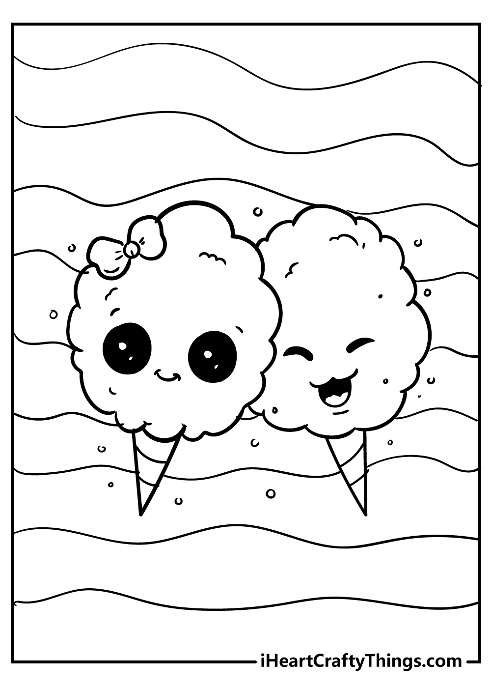 30 Kawaii Coloring Pages Printable 29