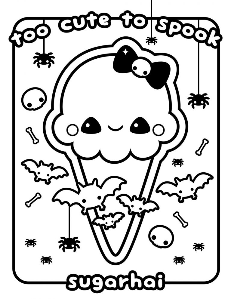 kawaii coloring pages printable jpg