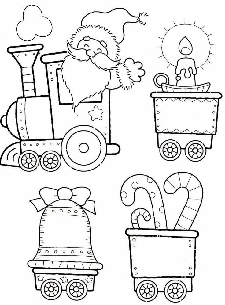 30 Polar Express Coloring Pages Printable 12