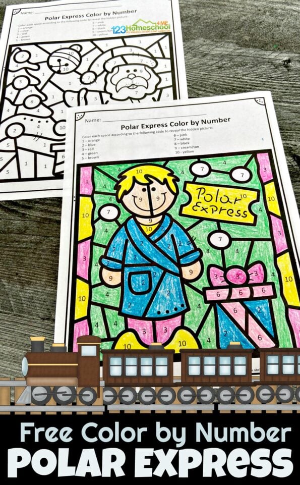 30 Polar Express Coloring Pages Printable 14