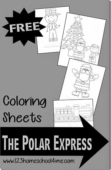 30 Polar Express Coloring Pages Printable 20