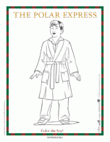 30 Polar Express Coloring Pages Printable 28