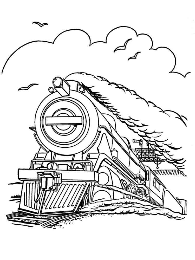 30 Polar Express Coloring Pages Printable 3