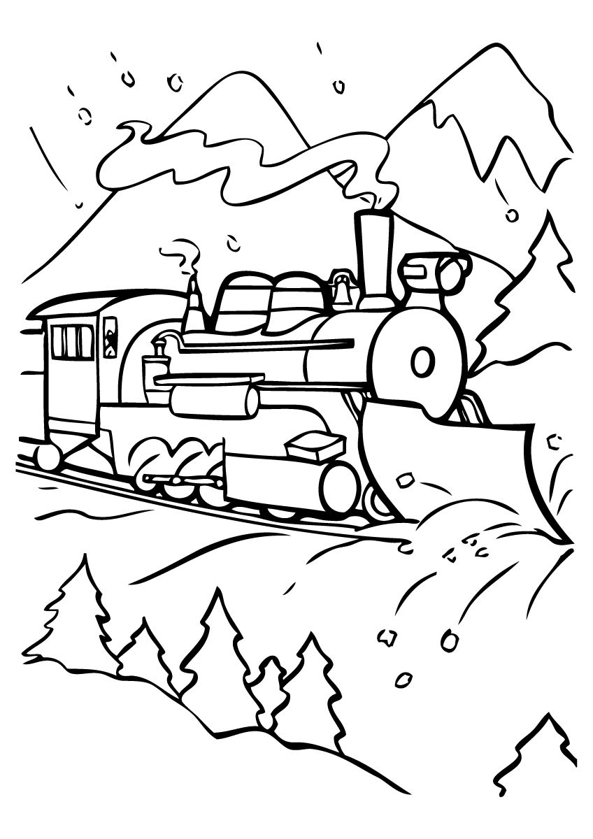 polar express coloring pages printable jpg