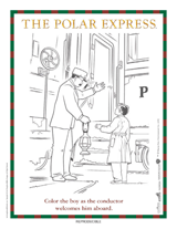 polar express coloring pages printable jpg