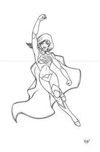 30 Supergirl Coloring Pages Printable 22