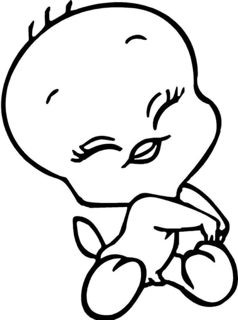 30 Tweety Coloring Pages Printable 1