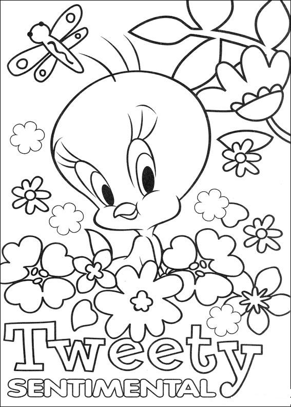 30 Tweety Coloring Pages Printable 10