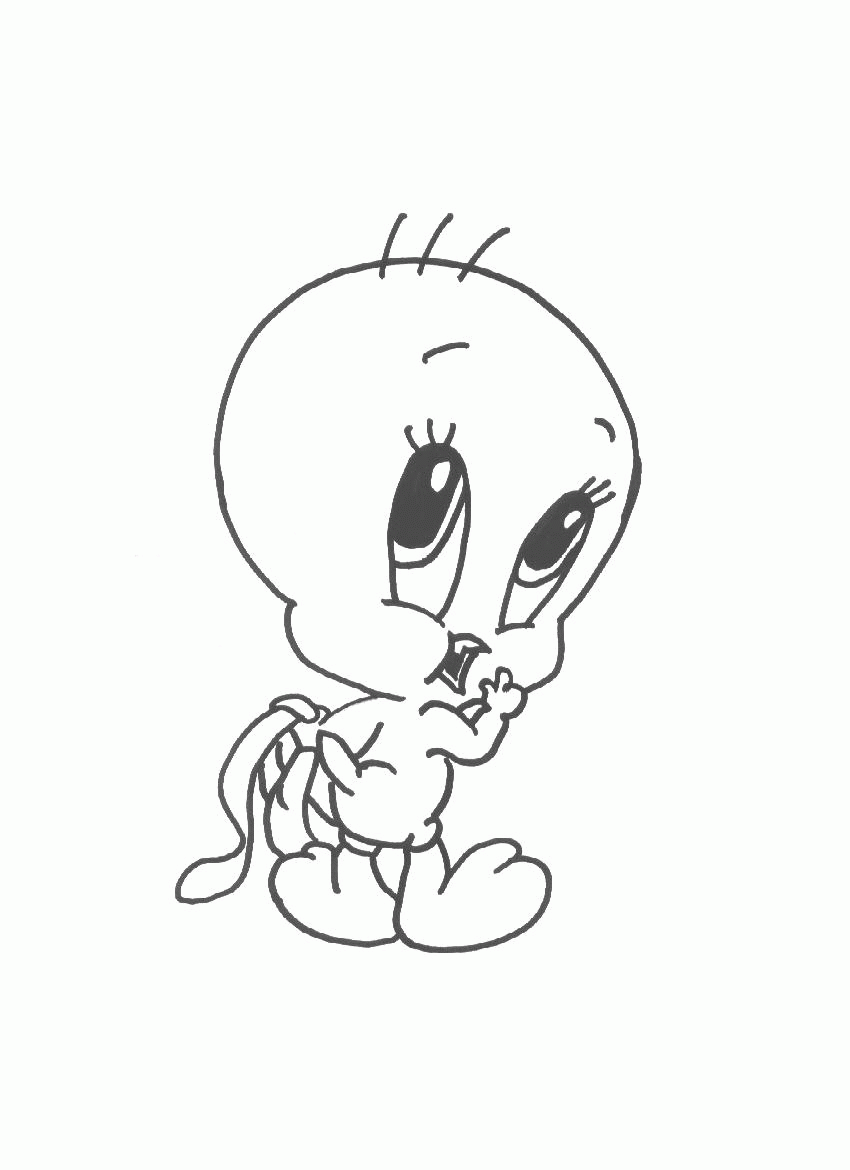 tweety coloring pages printable jpg