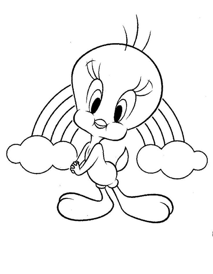 30 Tweety Coloring Pages Printable 2