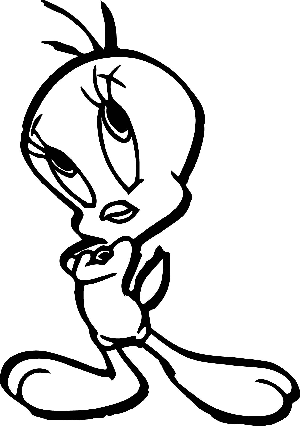 30 Tweety Coloring Pages Printable 20