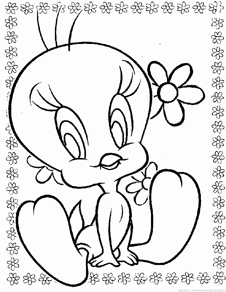 30 Tweety Coloring Pages Printable 21