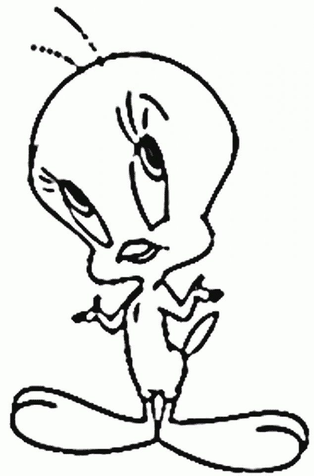 tweety coloring pages printable jpg