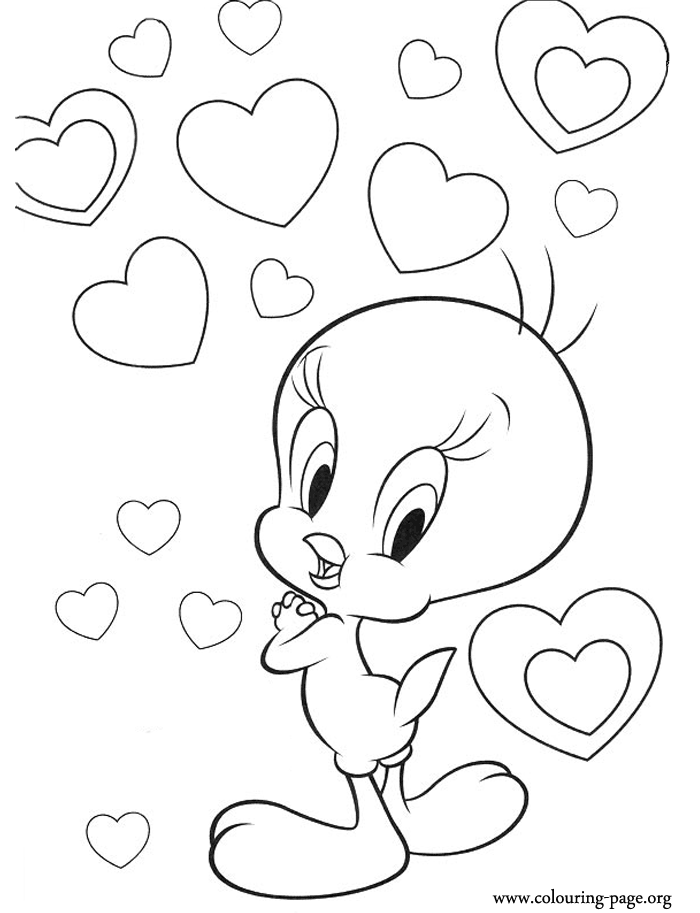 30 Tweety Coloring Pages Printable 31