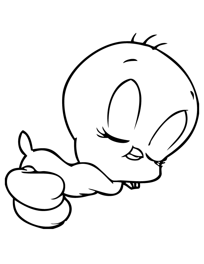 tweety coloring pages printable jpg