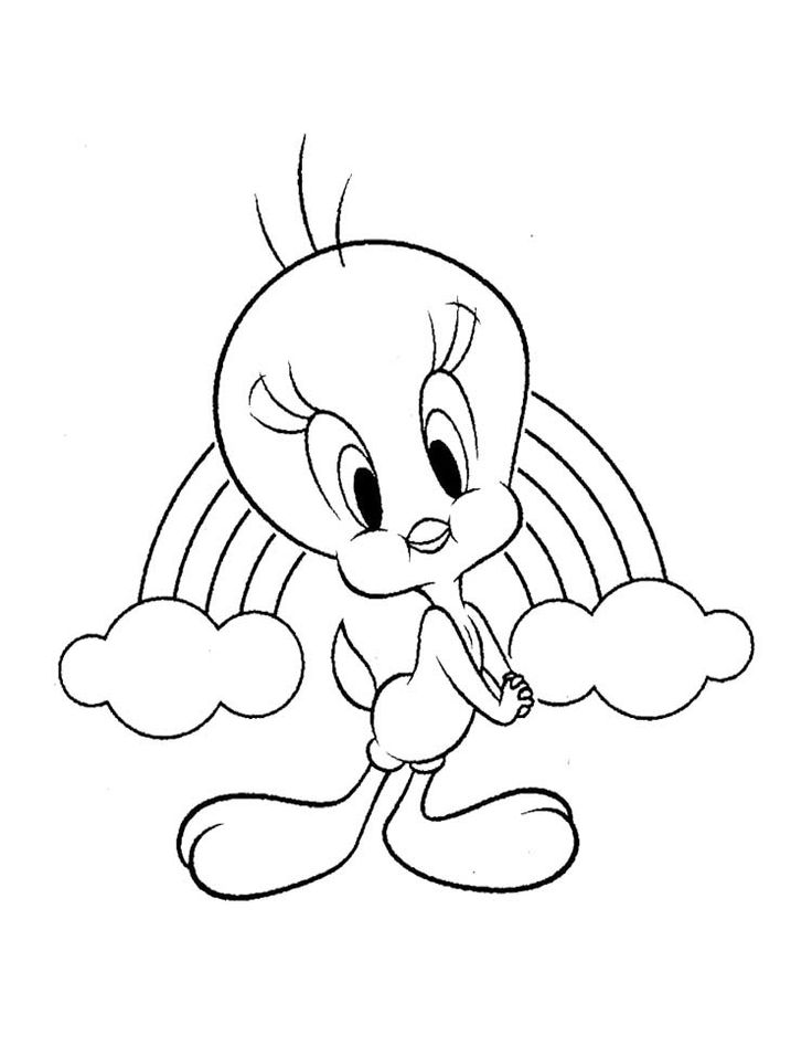 tweety coloring pages printable jpg