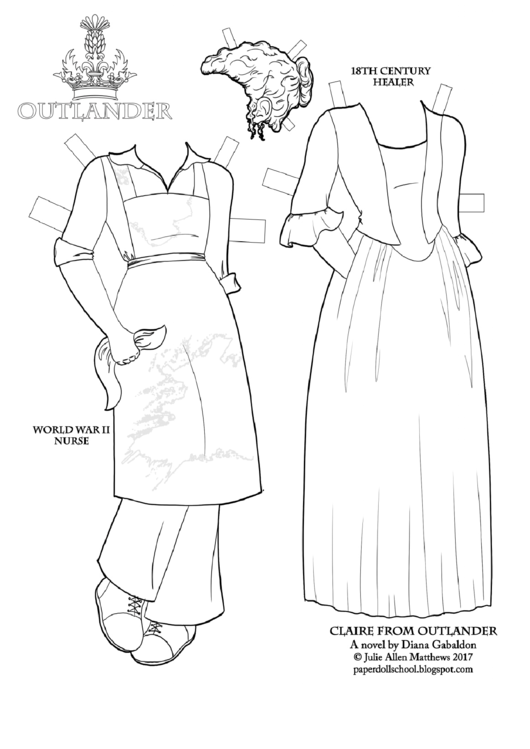 creative paper doll template printable jpg