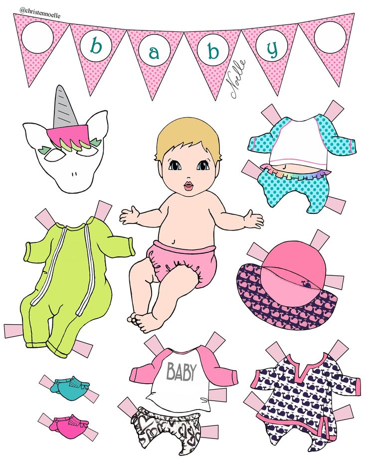 creative paper doll template printable jpg