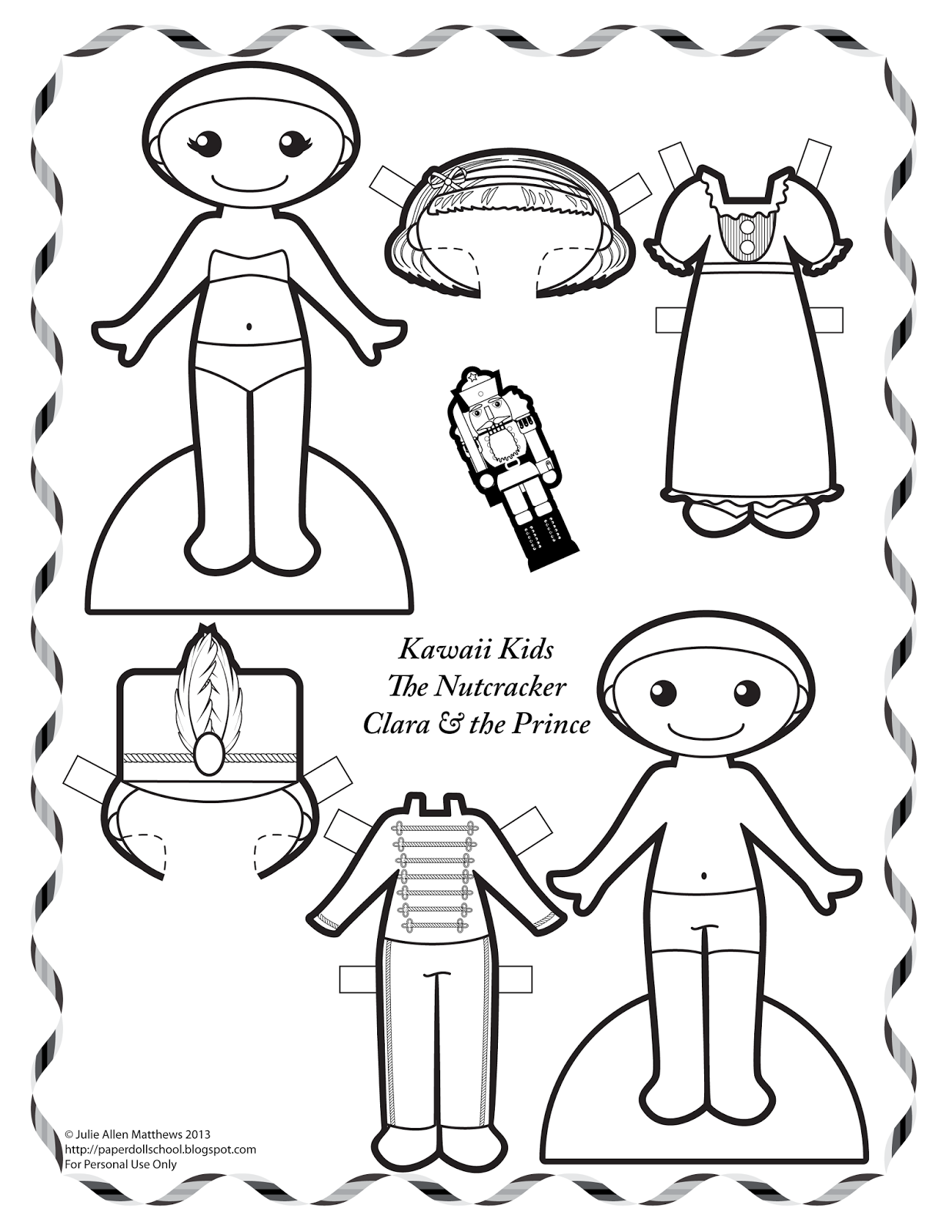 31 Creative Paper Doll Template Printable 28