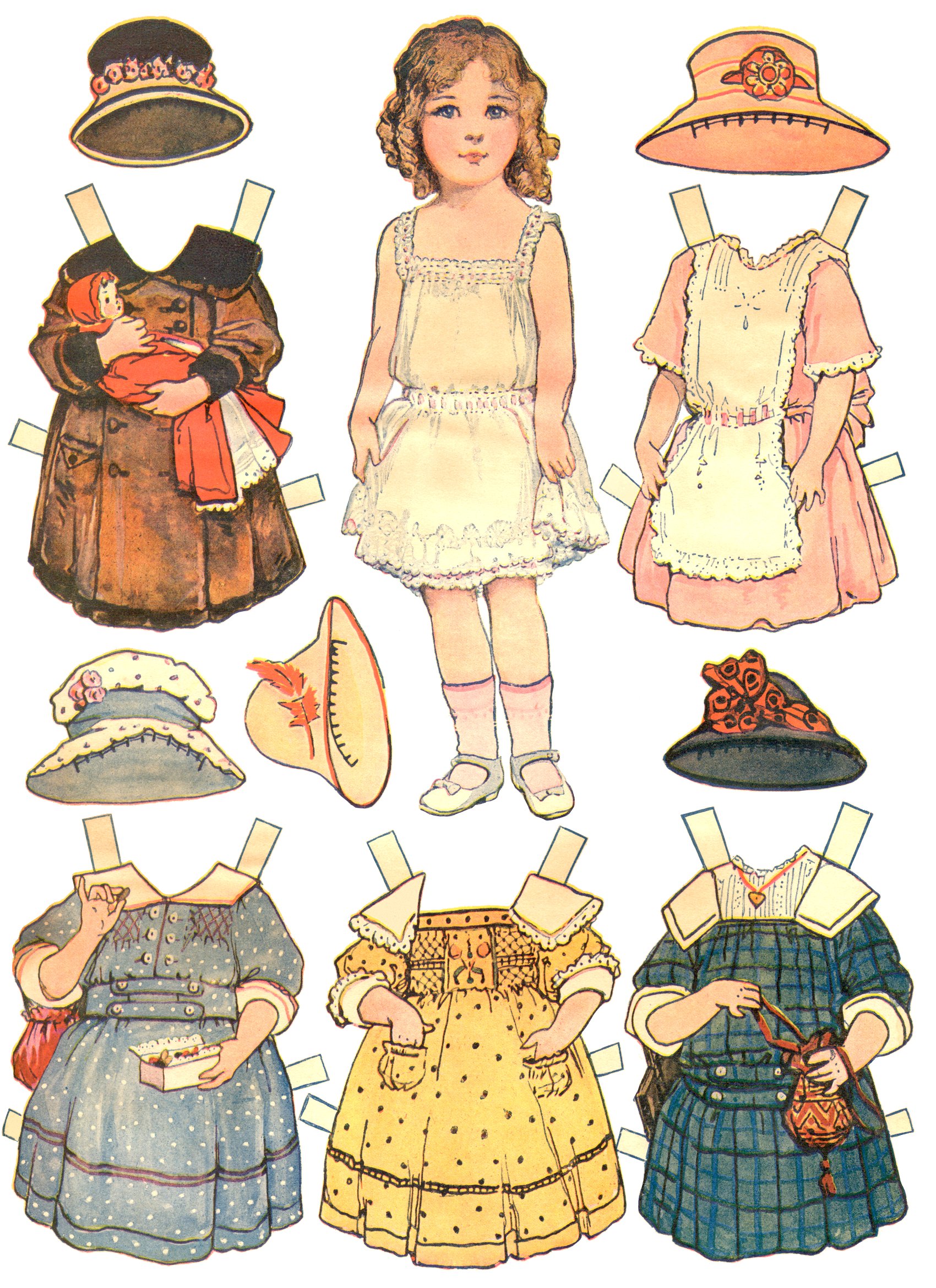 31 Creative Paper Doll Template Printable 34