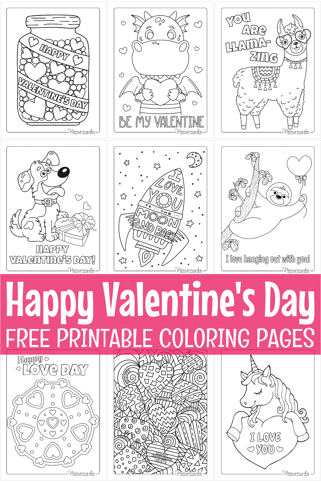 31 Cute Valentines Day Coloring Pages For Adults Printable 13