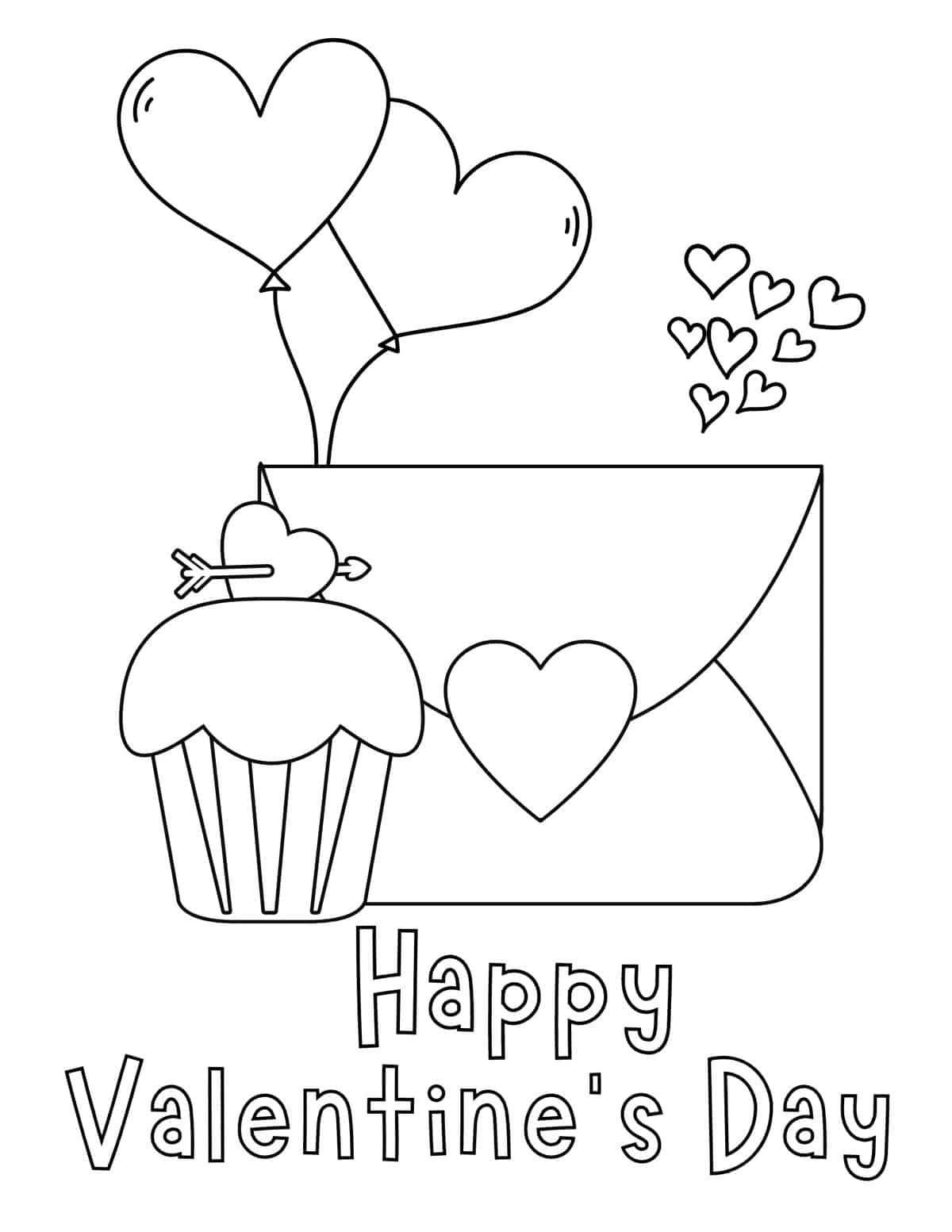 31 Cute Valentines Day Coloring Pages For Adults Printable 16