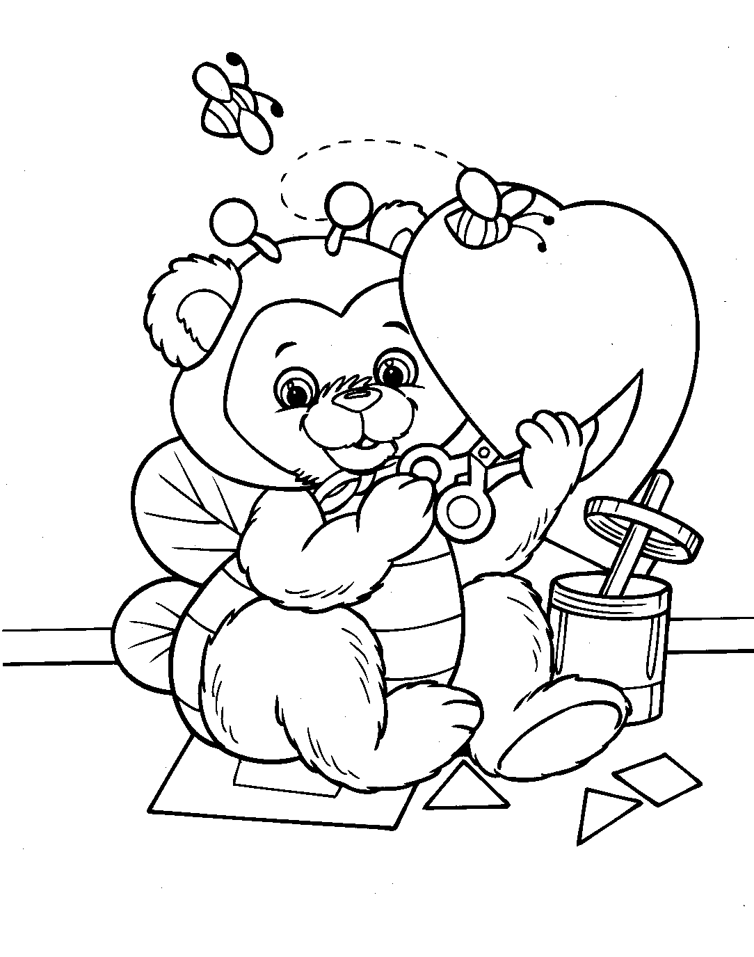 cute valentines day coloring pages for adults printable jpg